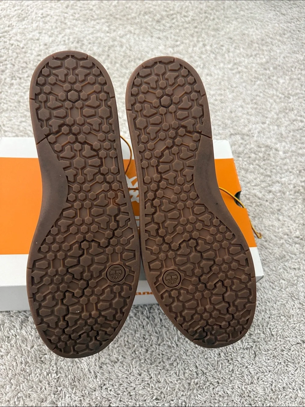 Timberland Tan/Brown Chukka Boots with White Sole